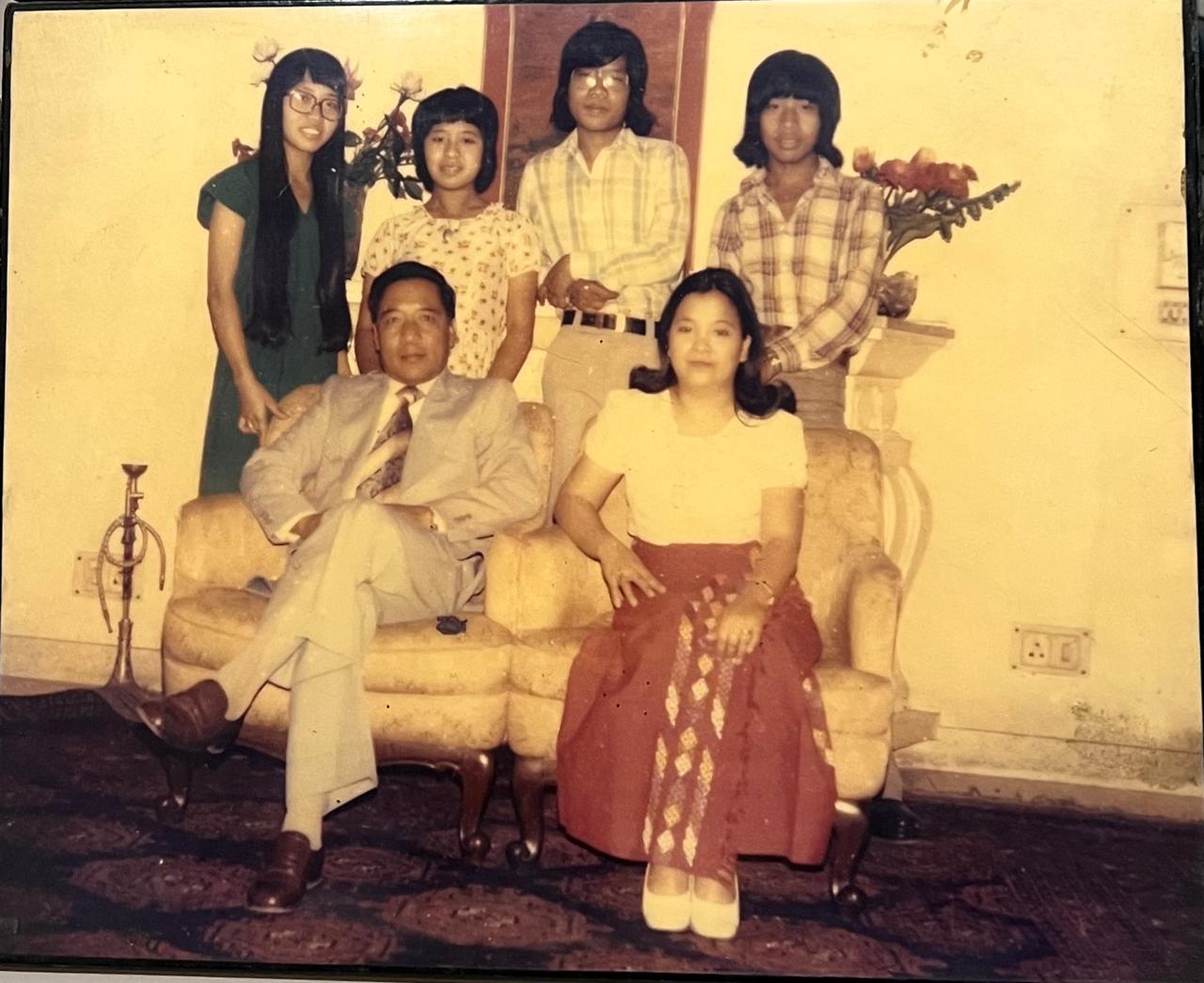 MNF Founder President Mr. Laldenga and his family