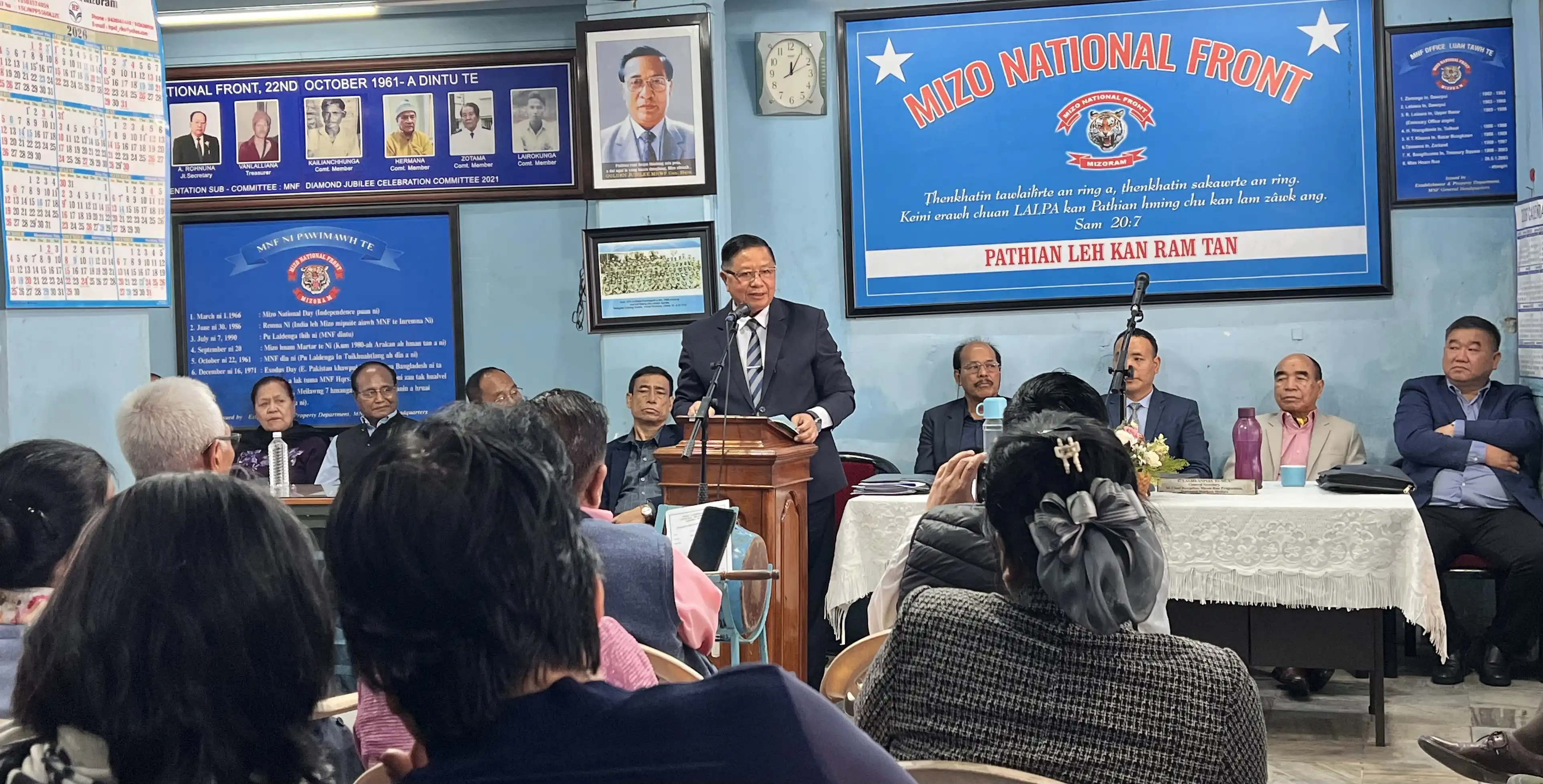 MNF party AMC Election Manifesto tlangzarh