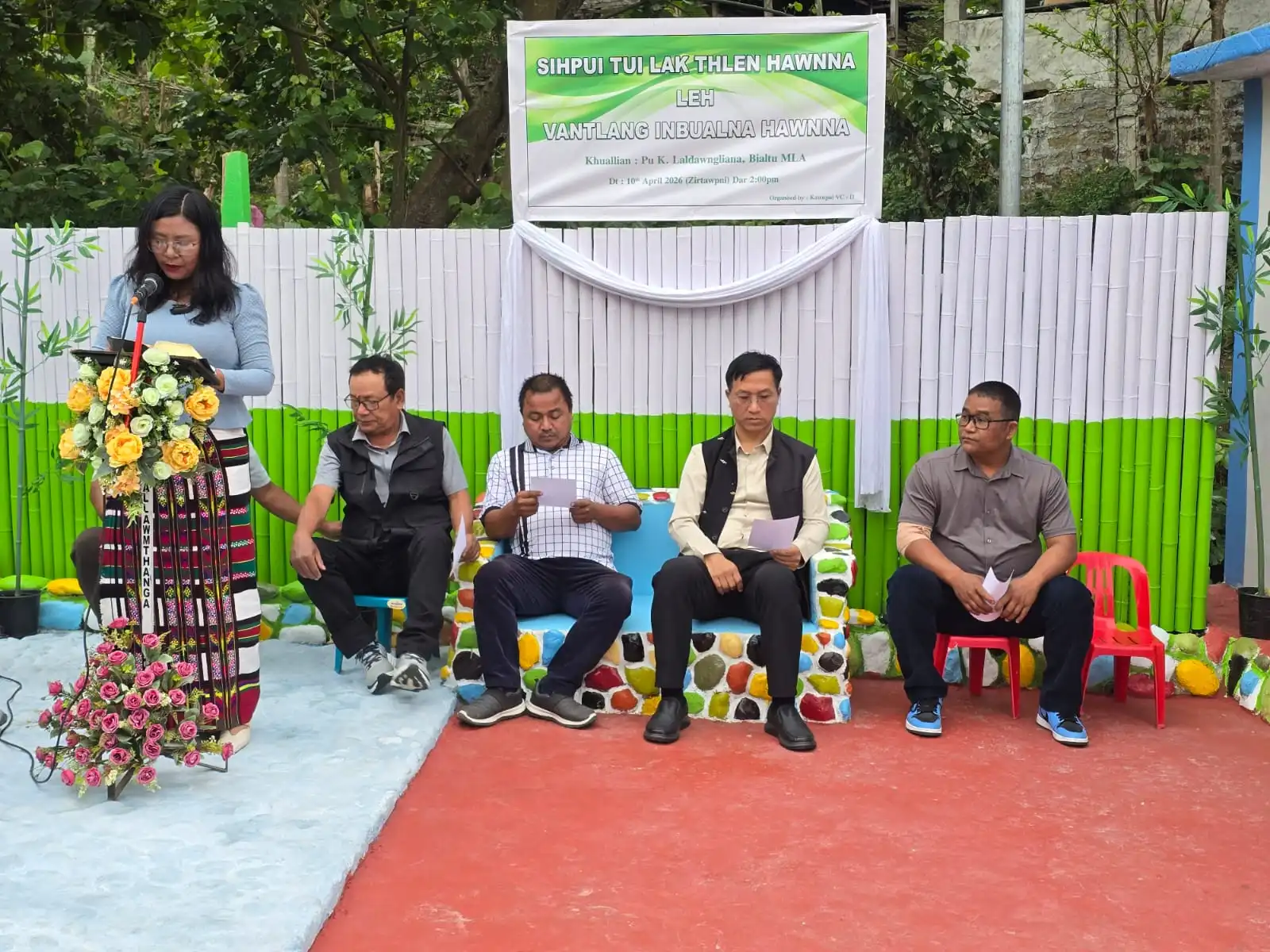 Tuirial bialtu MLA in Kawnpui Chhim Veng tui lak a hawng