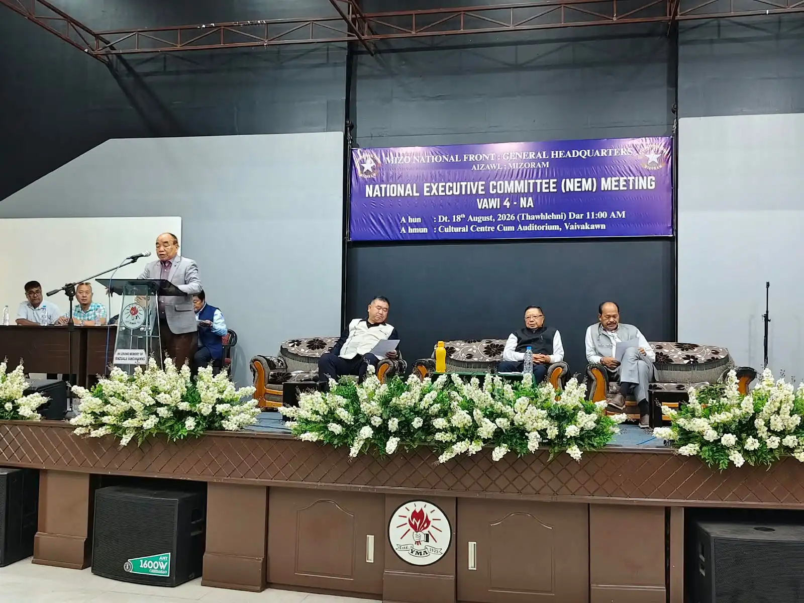 MNF National Executive Meeting neih a ni