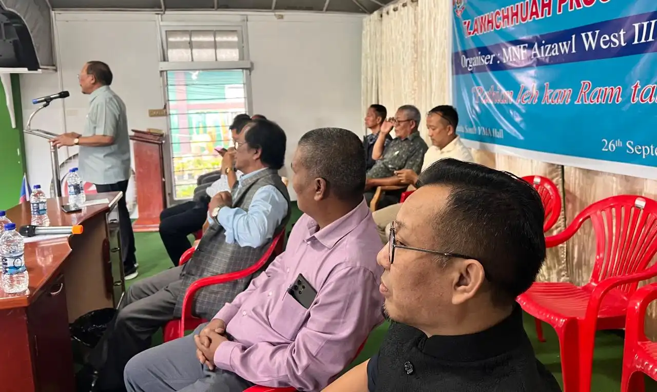 Mizoram ah 'Hitler' a Lal mek, kan paih thlak a ngai- Lalchamliana, MNF Vice President