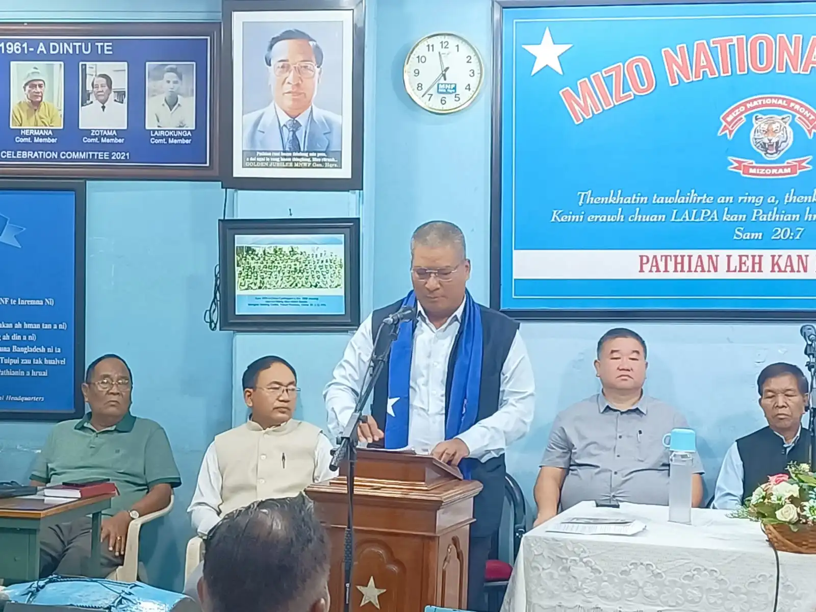 PM a ZPM na parmawi a chuai mek- ZPM in ram leh hnam pawi a khawihte siamtha turin MNF a inbuatsaih