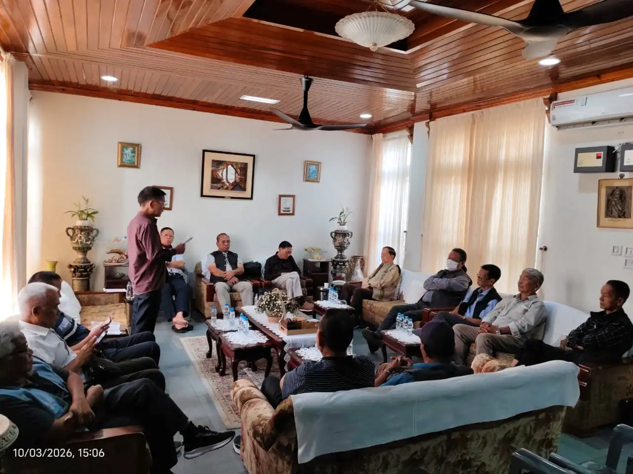 MNF Sr Vice President chenna In ah Ex MNA, PAMRA leh MURA co-ordination committee ten meeting nei